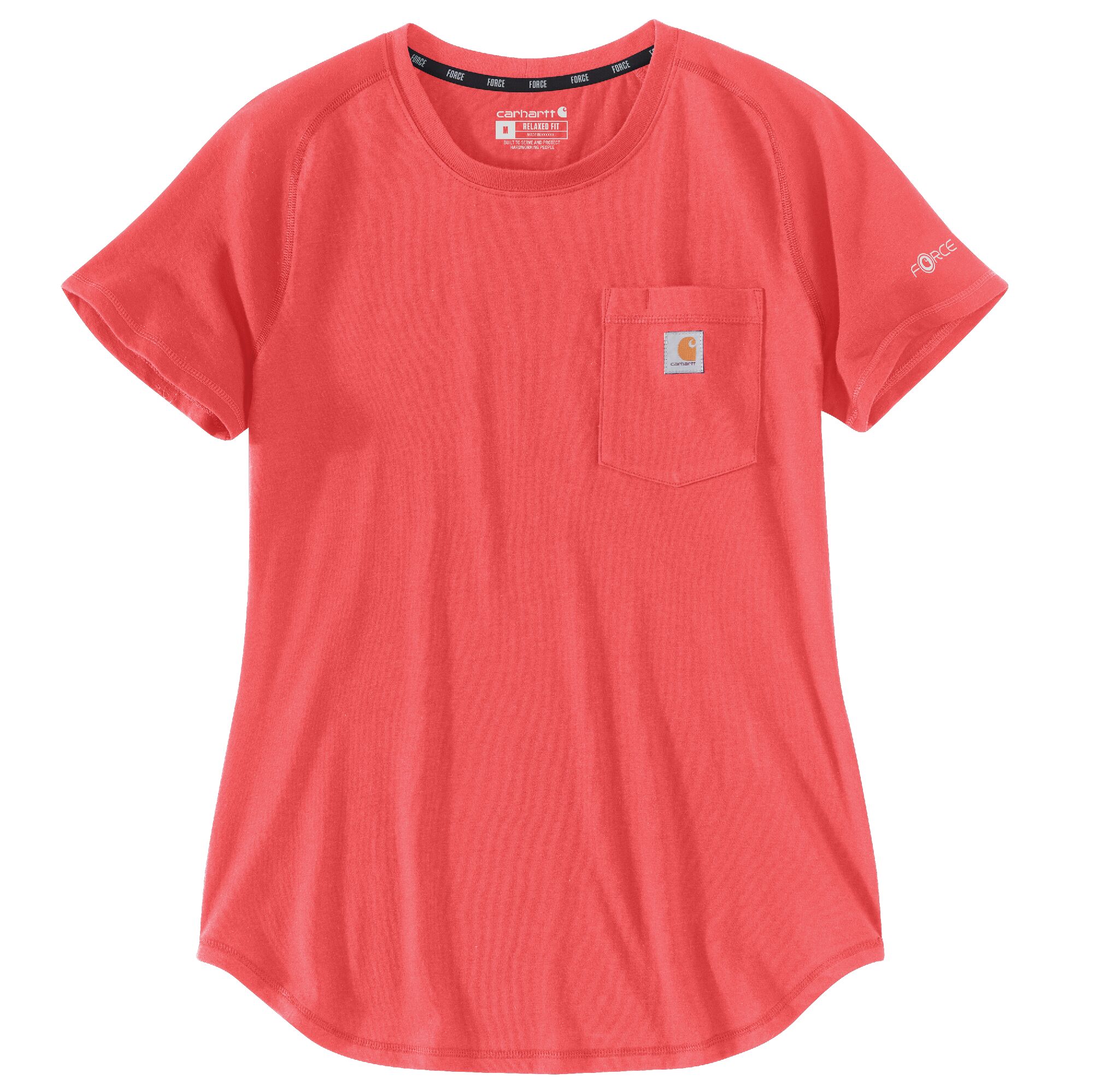 Women's Force Relaxed Fit Midweight Pocket T-Shirt - Spring Colors