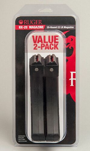 BX-25 Magazine in Black 2-Pack - 25 Rounds
