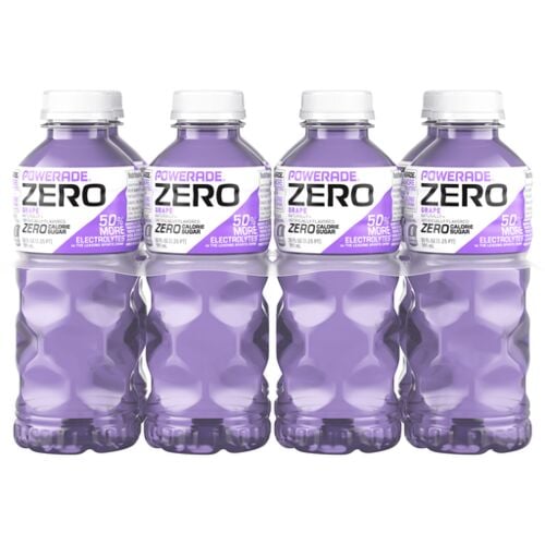 Electrolyte Enhanced Zero Sugar Grape Sport Drink 8-Pack/20 oz