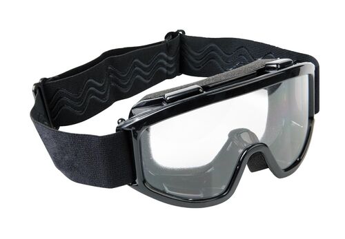 Youth Motorcycle & Snowmobile MX Offroad Goggles in Black