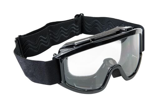Youth Motorcycle & Snowmobile MX Offroad Goggles in Black