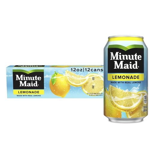 Lemonade Flavored Fruit Juice - 12-Pack of 12 oz Cans