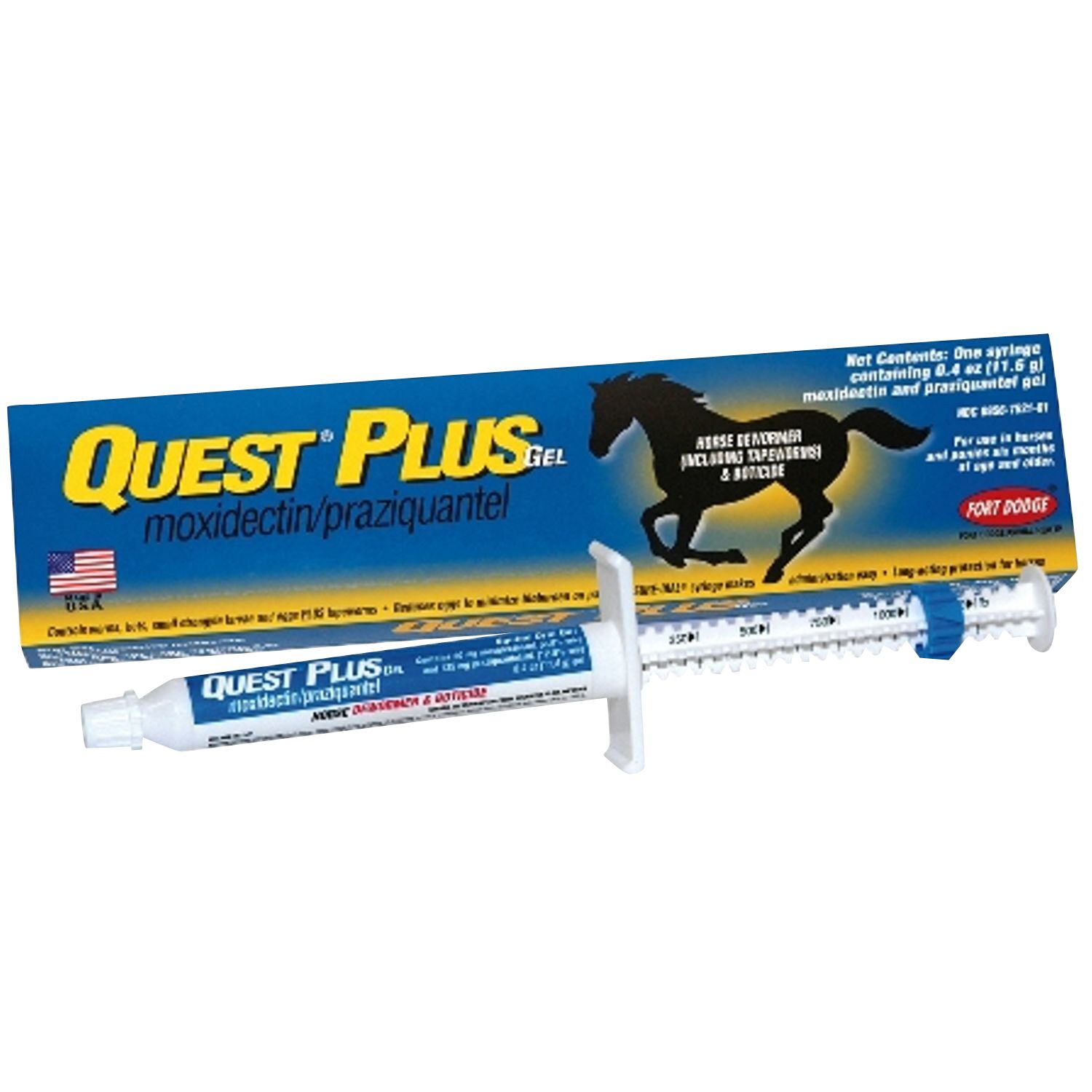 Zoetis Quest Plus Moxidectin/Praziquantel Gel