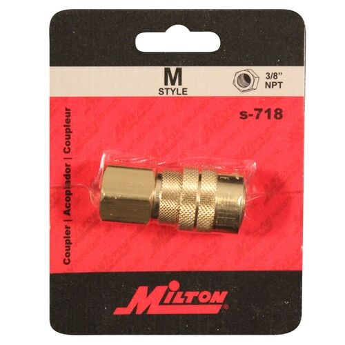 3/8" Female M-Style Coupler