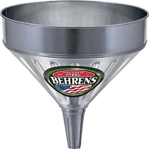 Galvanized Steel Funnel with Screen
