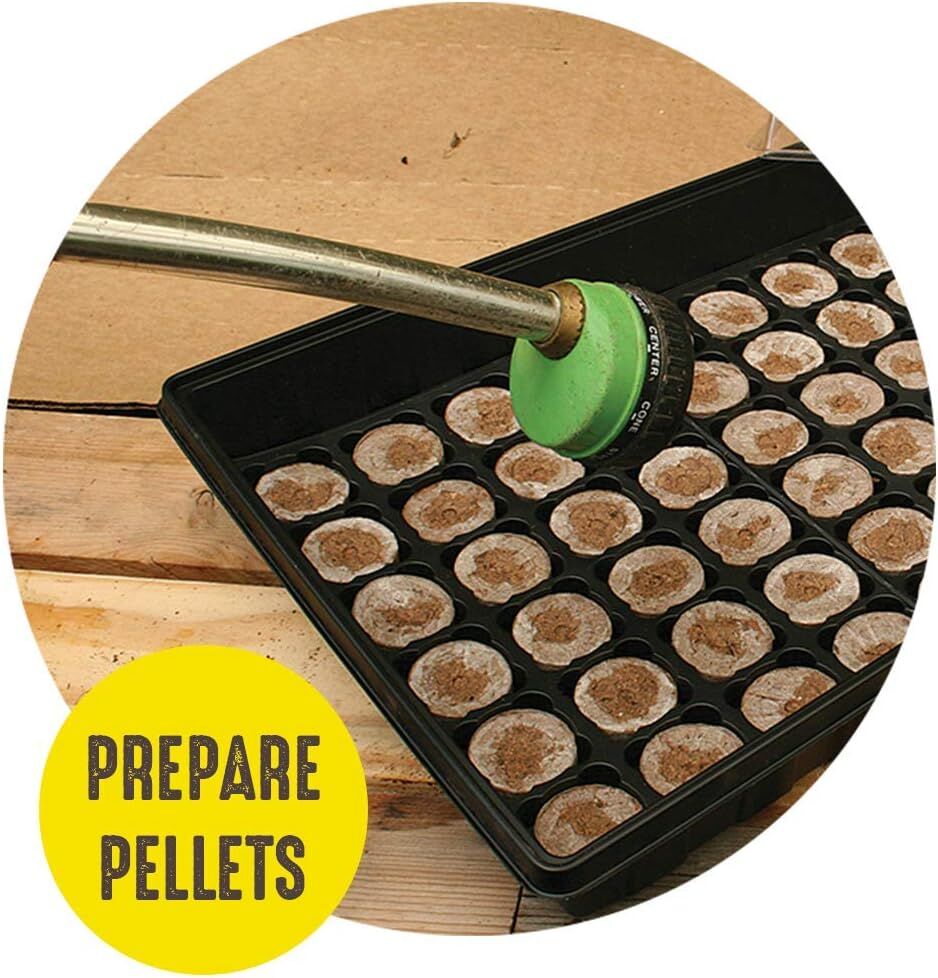 Seed Starting Greenhouse Kit with 36 Peat Pellets