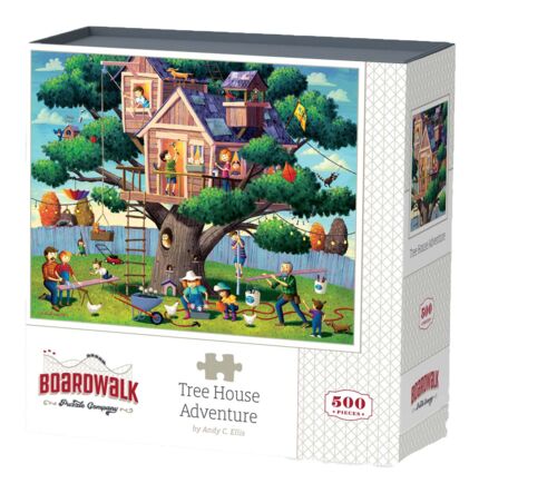 Tree House Adventure Puzzle - 500 Piece