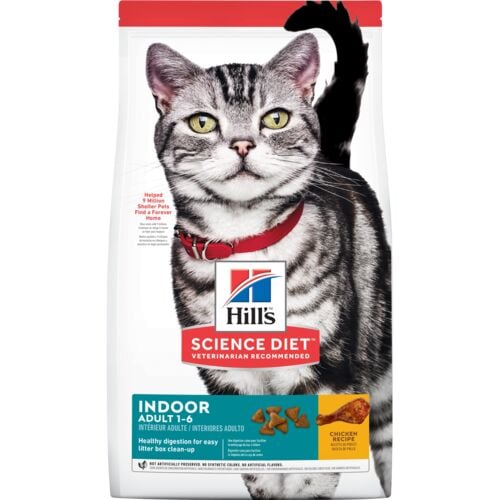 Adult Indoor Chicken Recipe Dry Cat Food