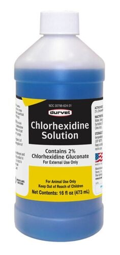 Chlorhexidine Gluconate 2% Solution - 16 oz