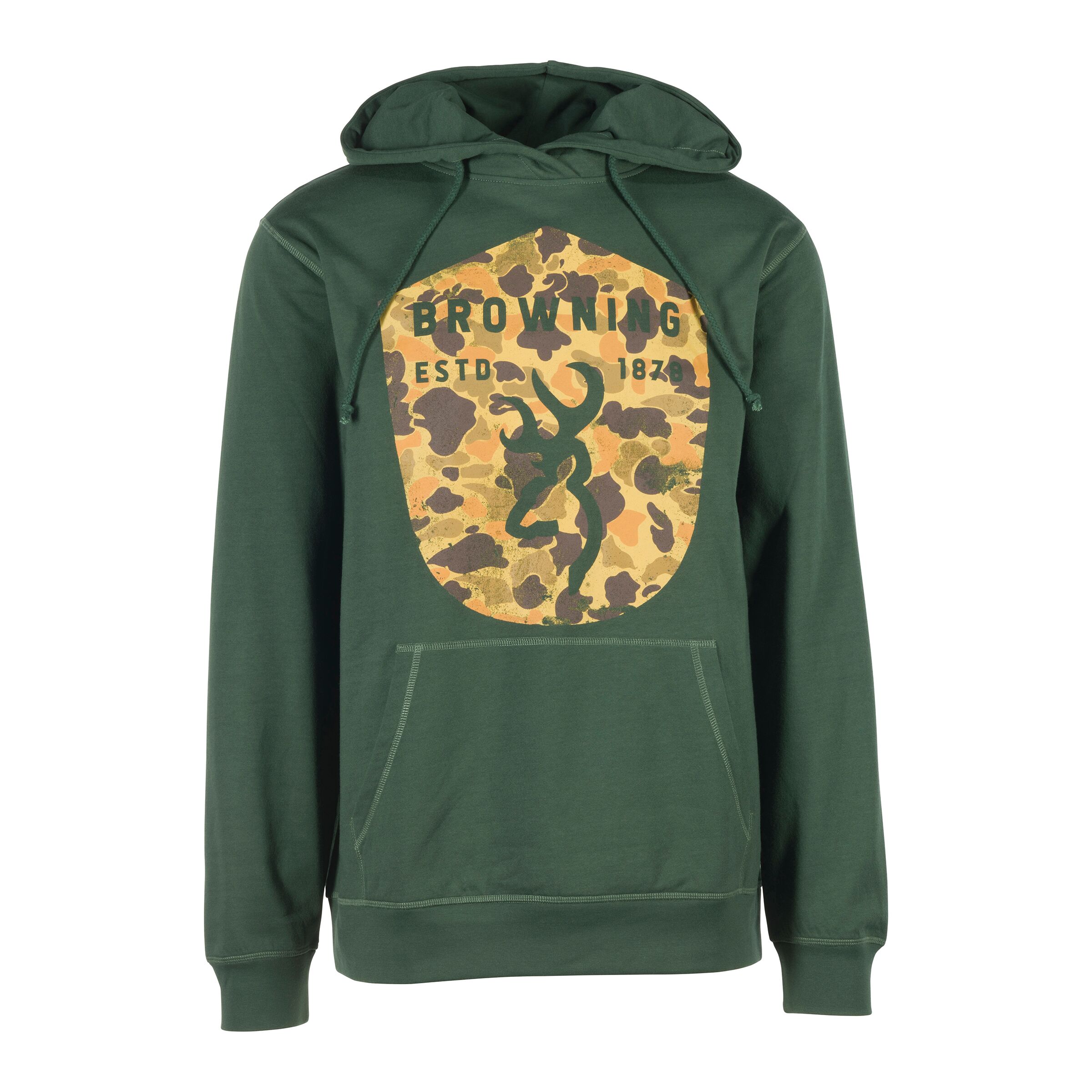 Men's Carter 2.0 Camo Shield Hoodie in Deep Forest