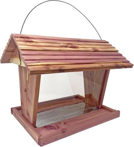 Cedar Large Ranch Bird Feeder