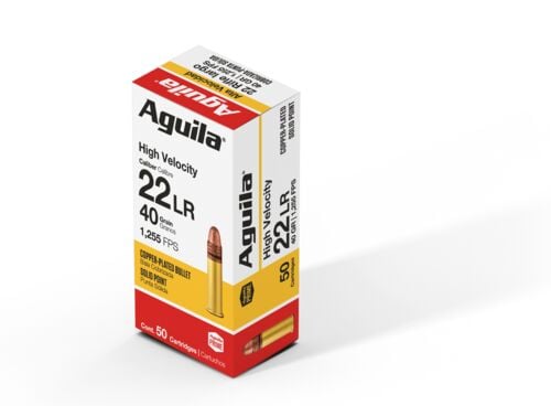 High Velocity .22 LR 40 Grain CPSP Ammunition - 50 Rounds
