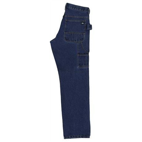 Men's Performance Comfort Denim Dungaree in Indigo Denim Enzyme Wash