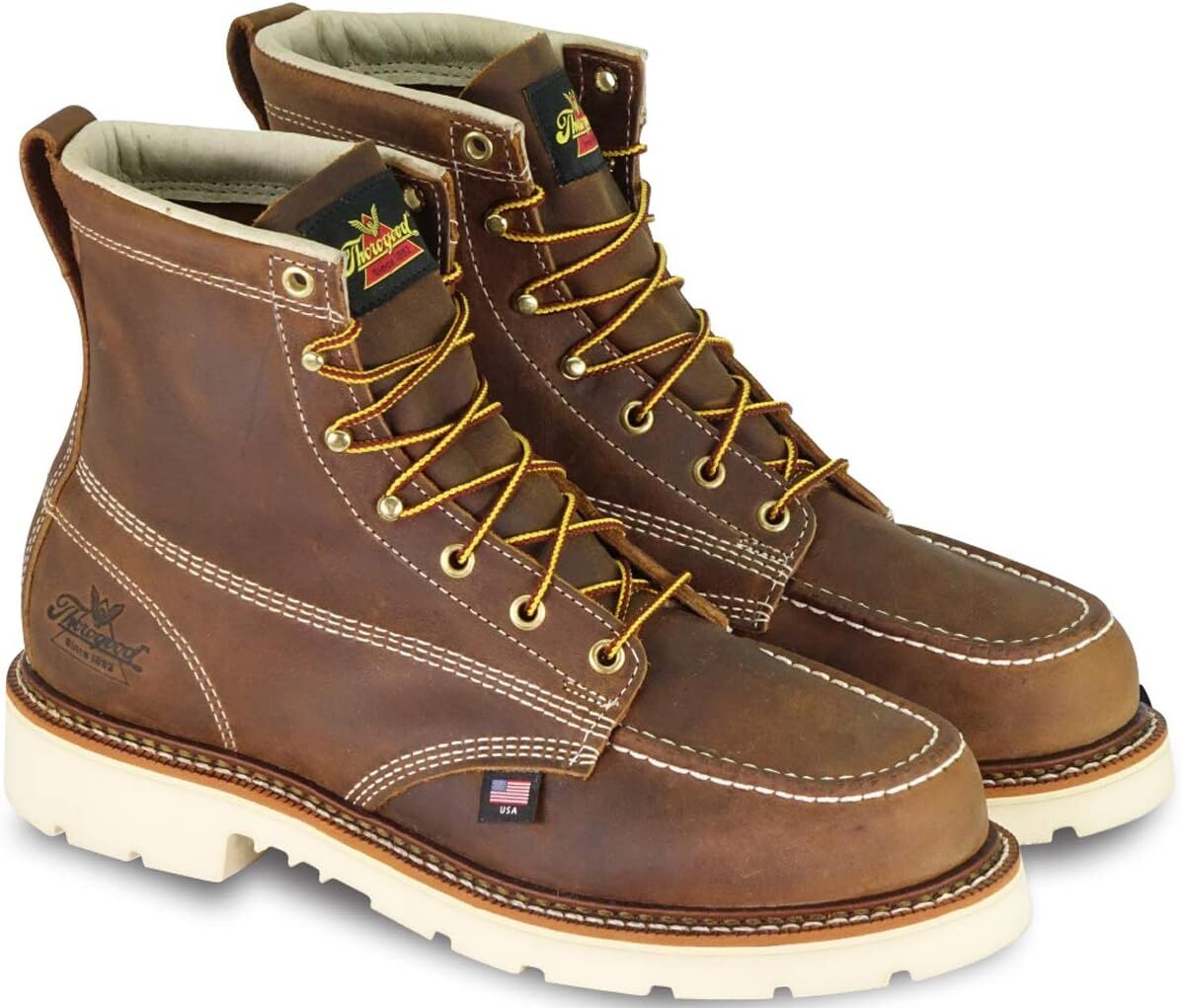 Men's American Heritage 6" Trail Crazy Horse Safety Toe