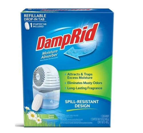 Refillable Drop-in Tab Moisture Absorber in Fresh Scent
