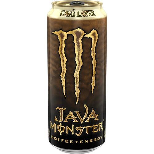 Java Monster Cafe Latte Coffee + Energy Drink - 15 oz