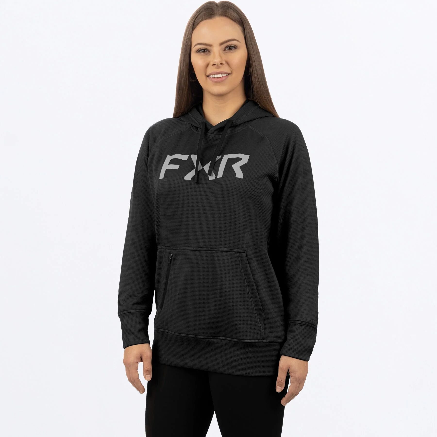Unisex Pilot UPF Pullover Hoodie in Asphalt