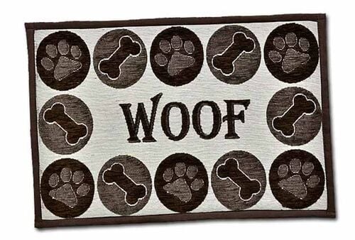 Woof Chenille Fashion Mat 12.75" x 19"