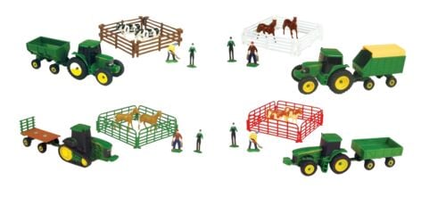 John Deere 10 Piece Farm Set - Assorted