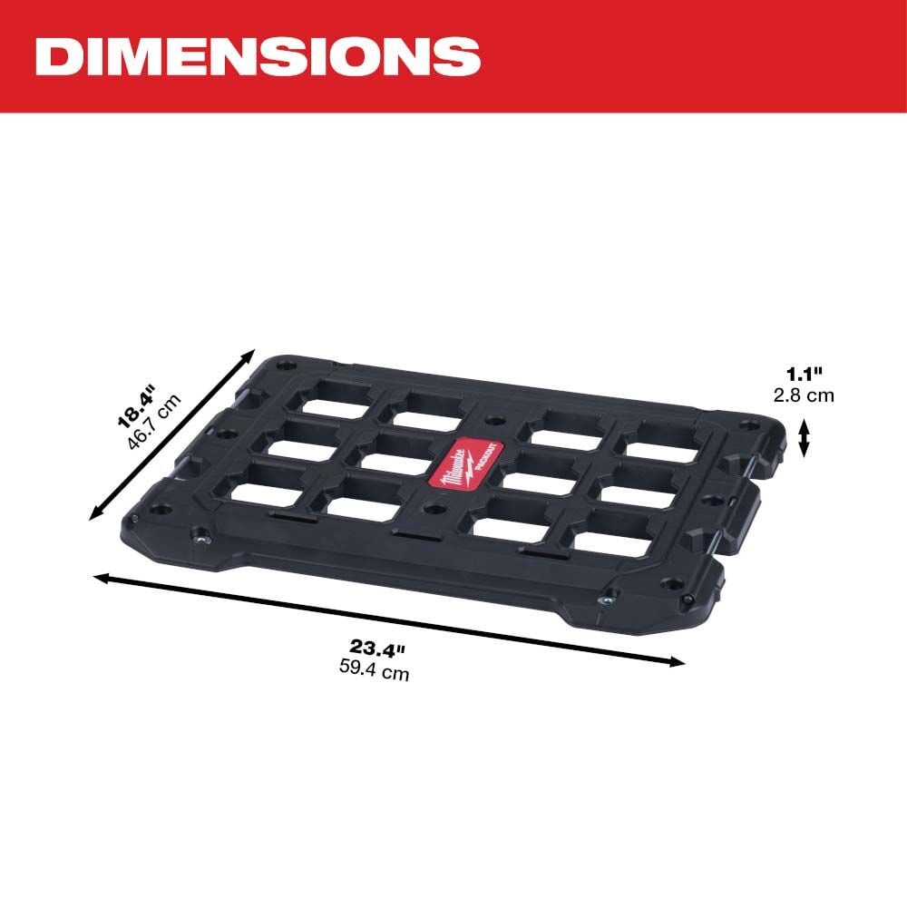 Milwaukee Packout Mounting Plate Tool Box