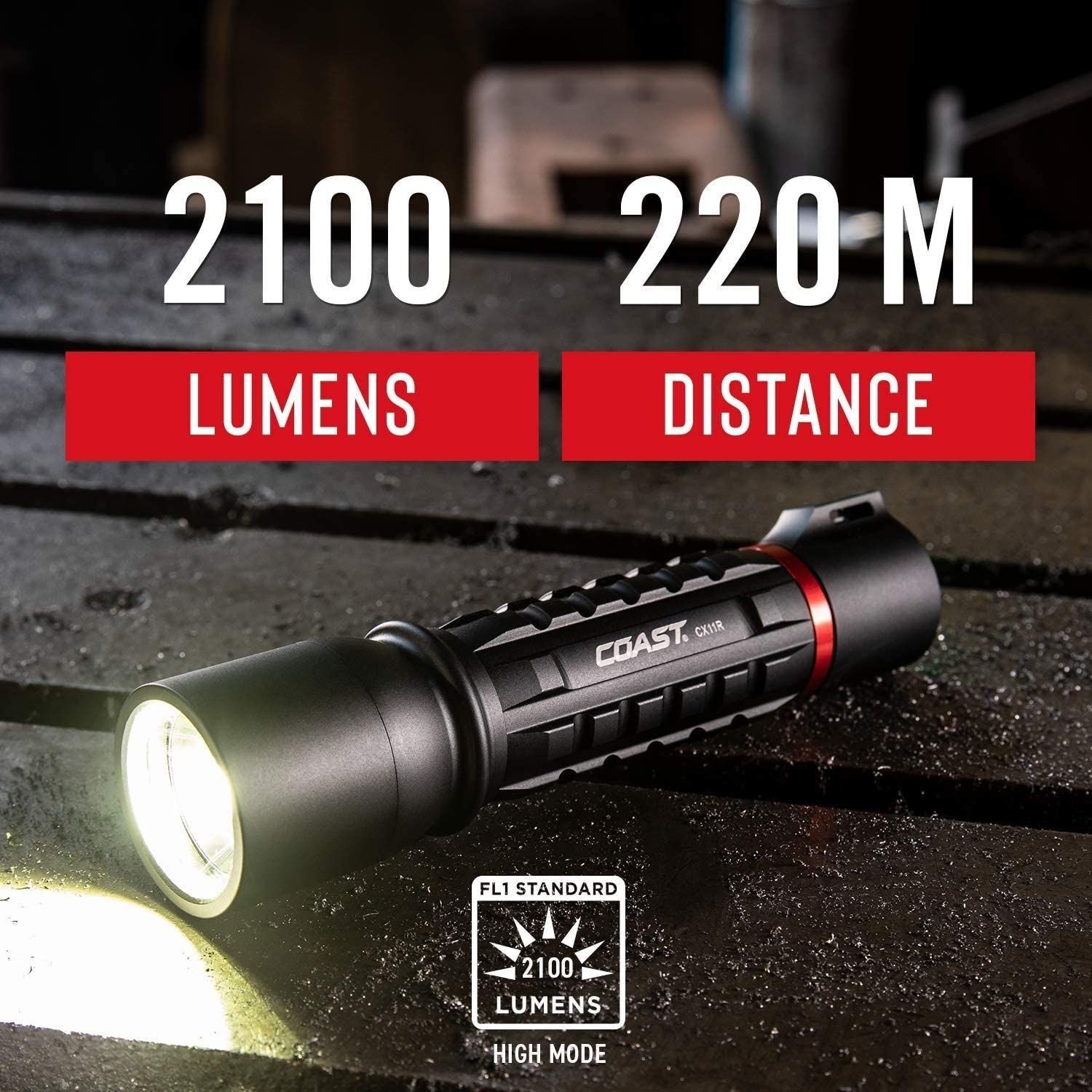 coast rechargeable flashlight - G60R LED - 1000 Lumens - Black from midnight searches to daily tasks.Equipped with COASTs patented SLIDE FOCUS optical technology Coast XT20R 520 Lumen USB-C