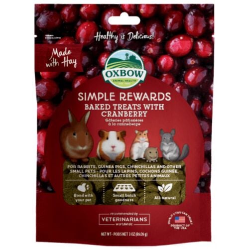 2 oz Simple Rewards Baked Treats with Cranberry