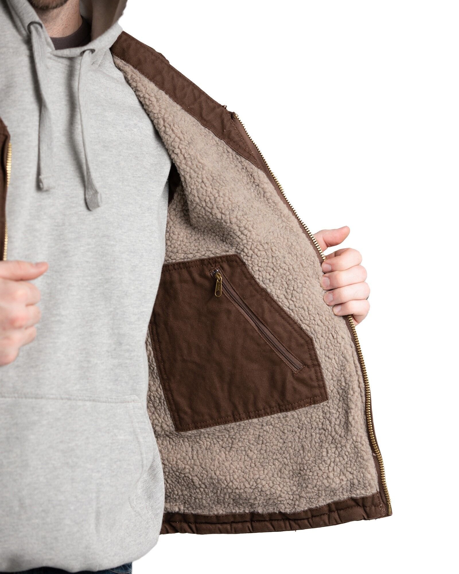 Men's Washed V-Neck Vest