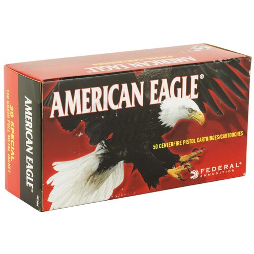 American Eagle 38 Special 130 Grain FMJ Ammunition - 50 Rounds