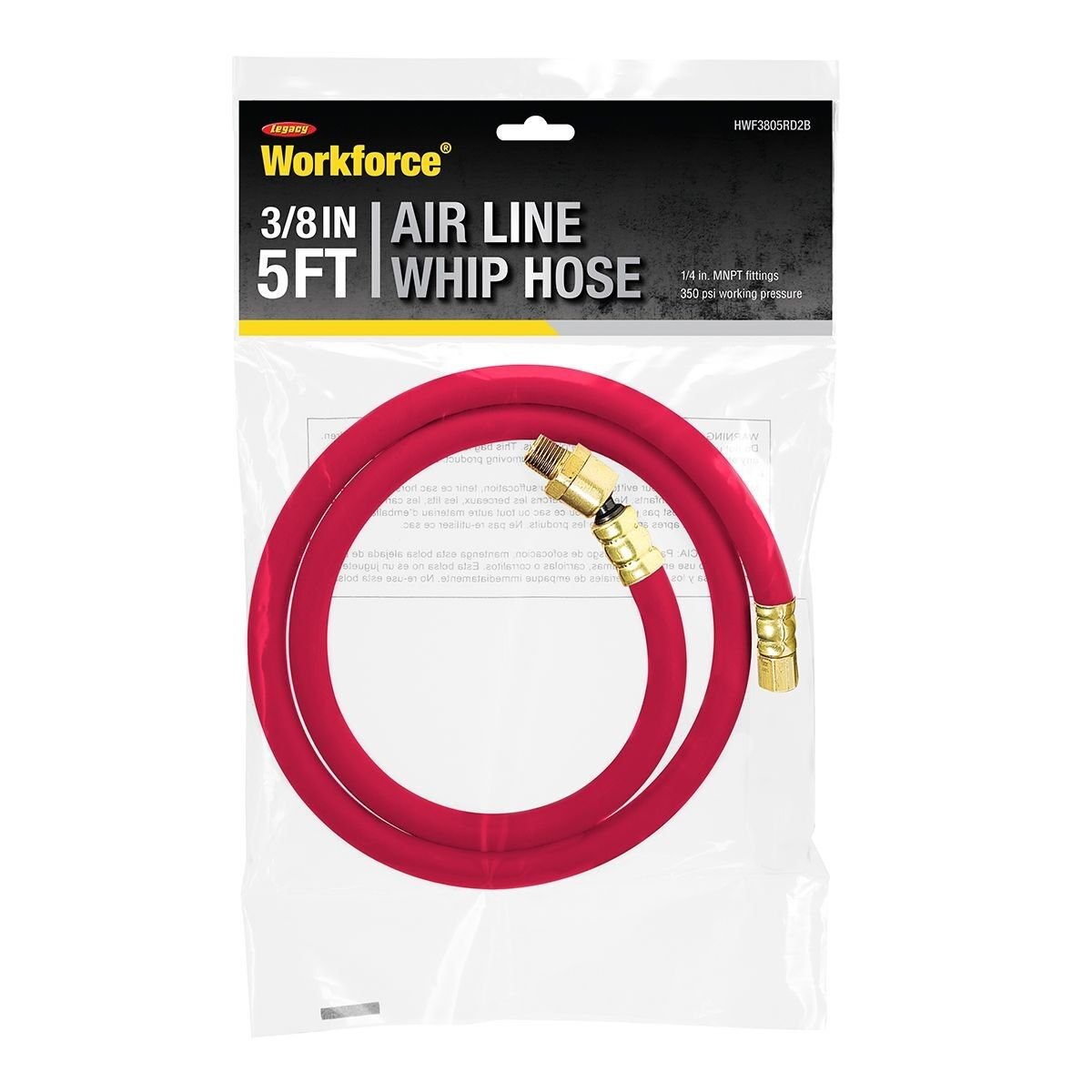 Workforce PVC Air Whip Hose