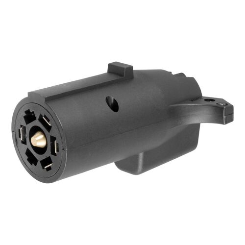 7-Way Blade RV to 5-Way Flat Trailer Electrical Adapter