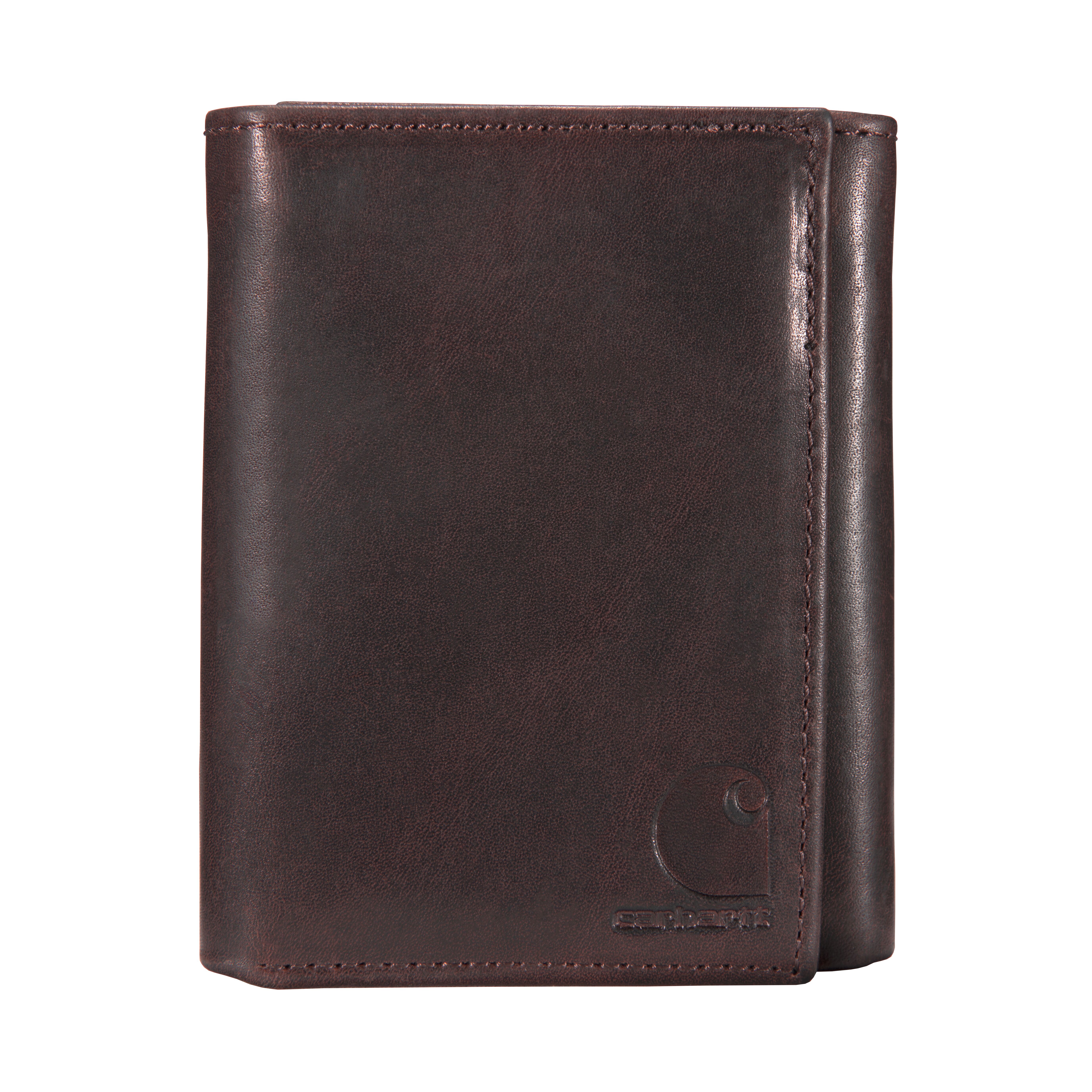 Men's Oil Tan Trifold Wallet