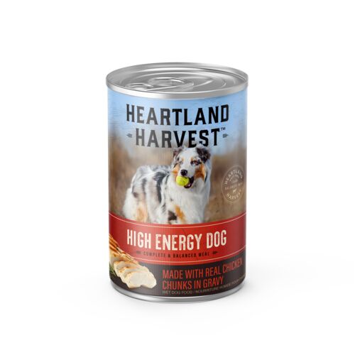 High Energy Chicken Chunks in Gravy Canned Dog Food - 14.5 oz