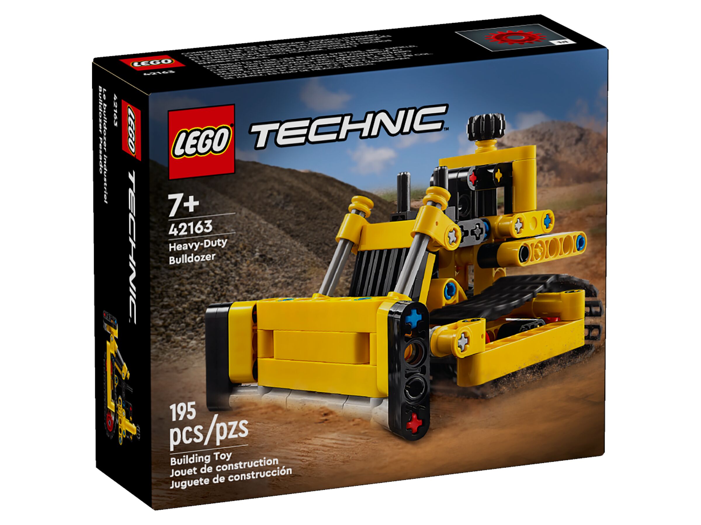 LEGO Technic Heavy-Duty Bulldozer Building Set, Construction Toy