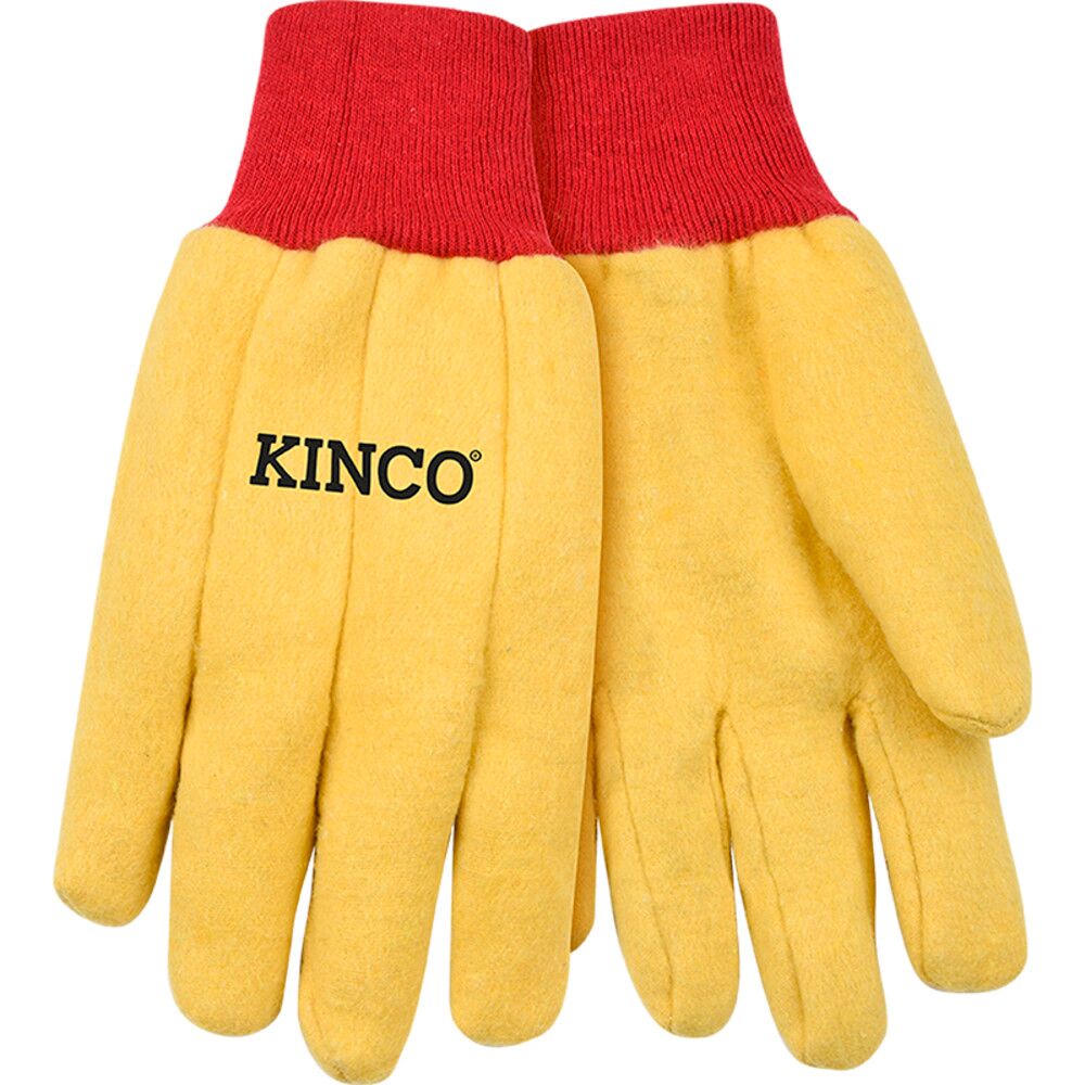 30枚限定 シルクスクリーン Conix ビームス 　コニックス　　Yellow Kinco Men's 14 oz Yellow Chore Gloves