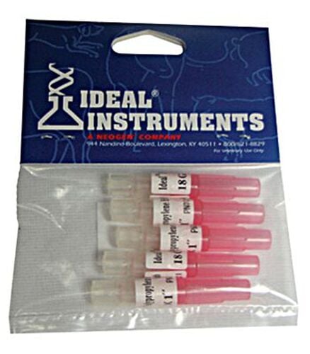 Polypropylene Hub Needle - 18GA x 1" - 5-Pack