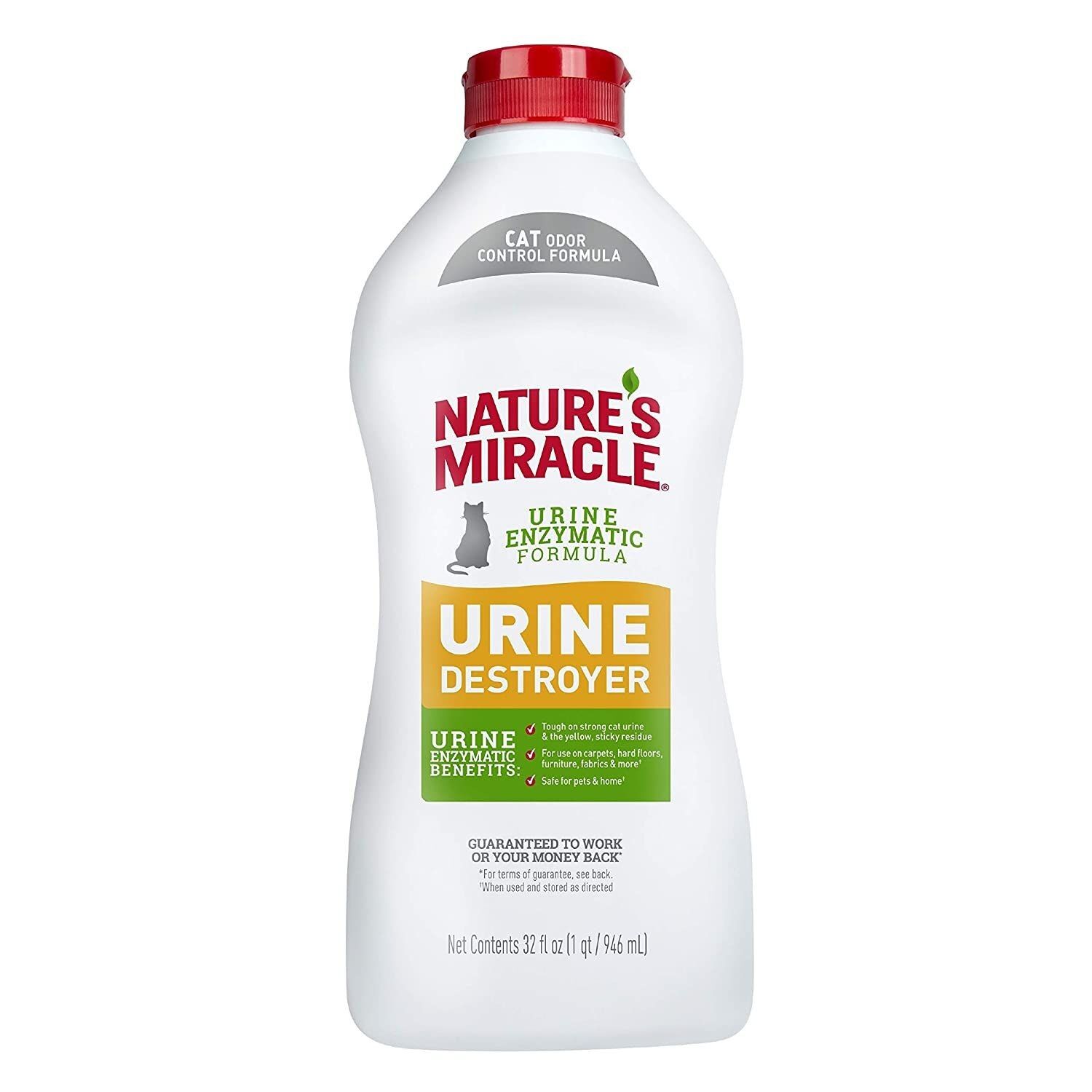 Natures Miracle Urine Destroyer Pour for Cat 32 oz