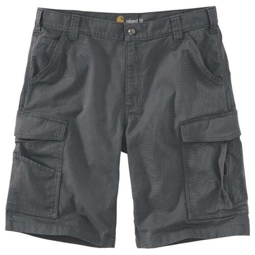 Men's Rugged Flex Relaxed Fit Canvas Cargo Work Short