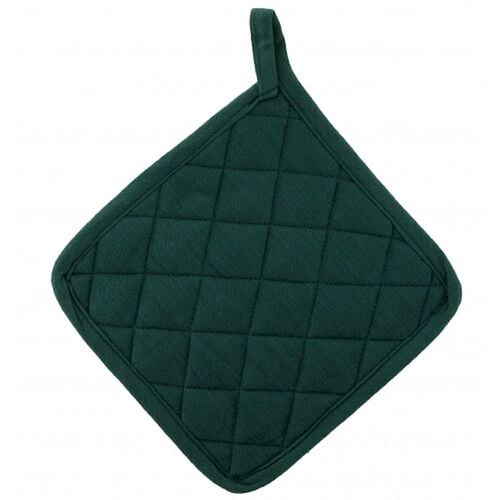 Terry Pot Holder in Hunter Green