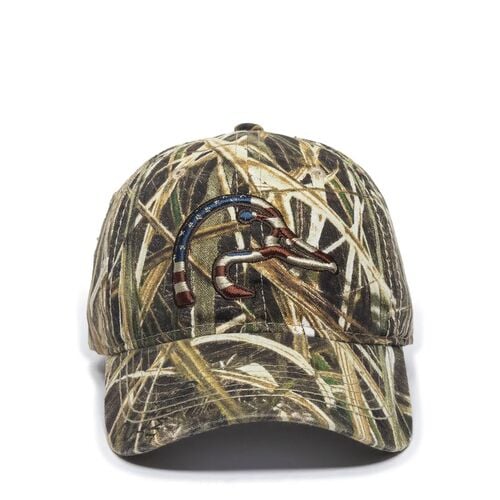Men's Ducks Unlimited Realtree Max-5 Camo Americana Logo Cap
