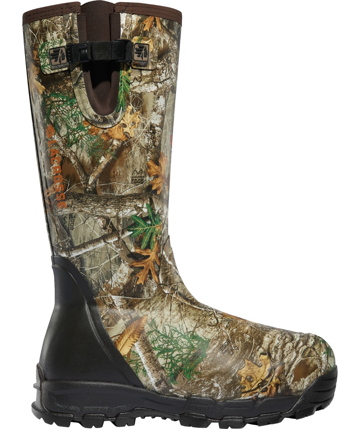 Men's Alphaburly Pro Side-Zip 18'' Realtree Edge 1000 Gram Rubber Hunting Boot