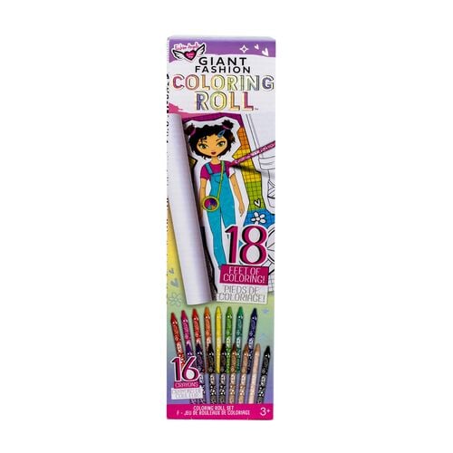 Giant Fashion Coloring Roll - Assorted