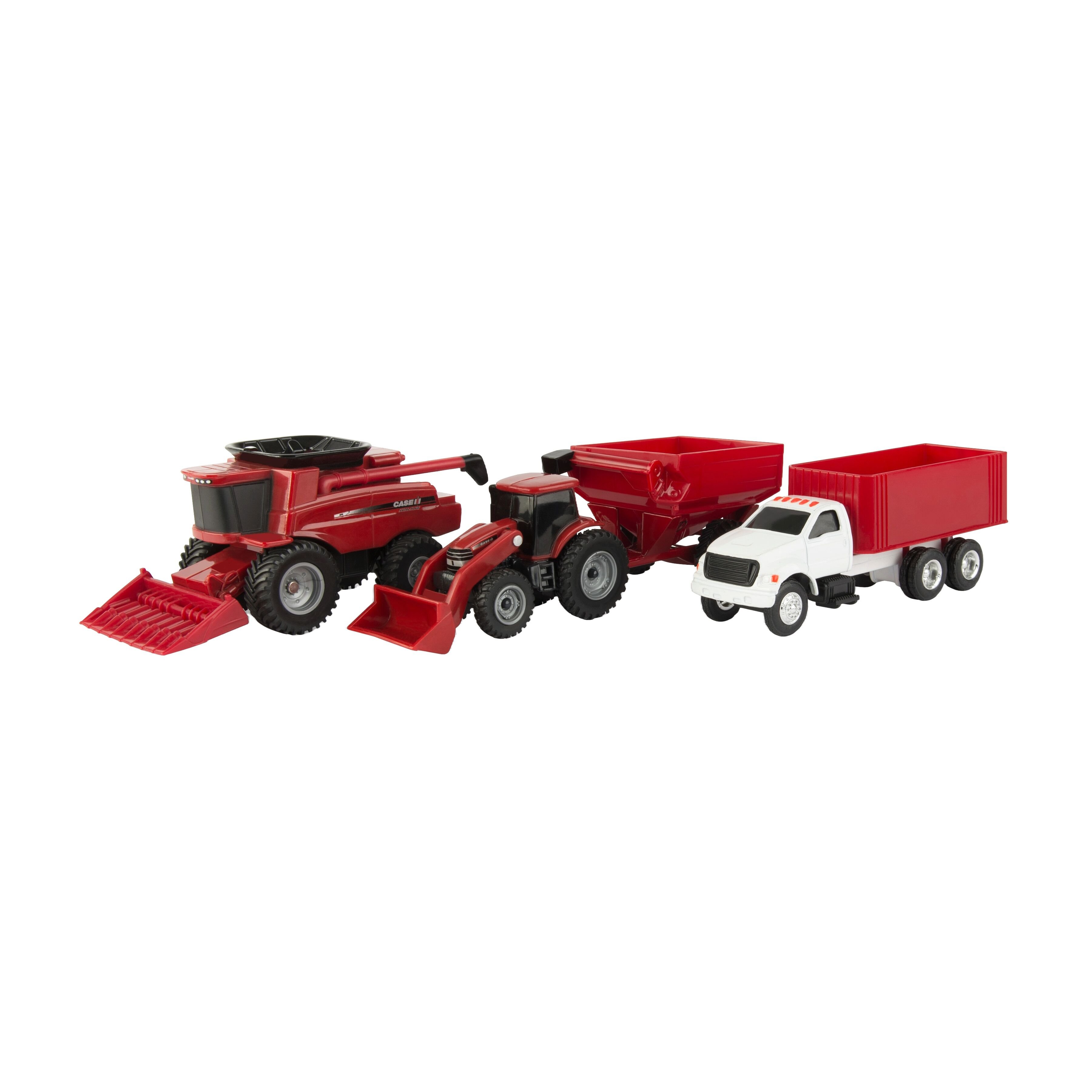 ふルーツランド Case IH 1:64 Scale 4-Piece Farm Set