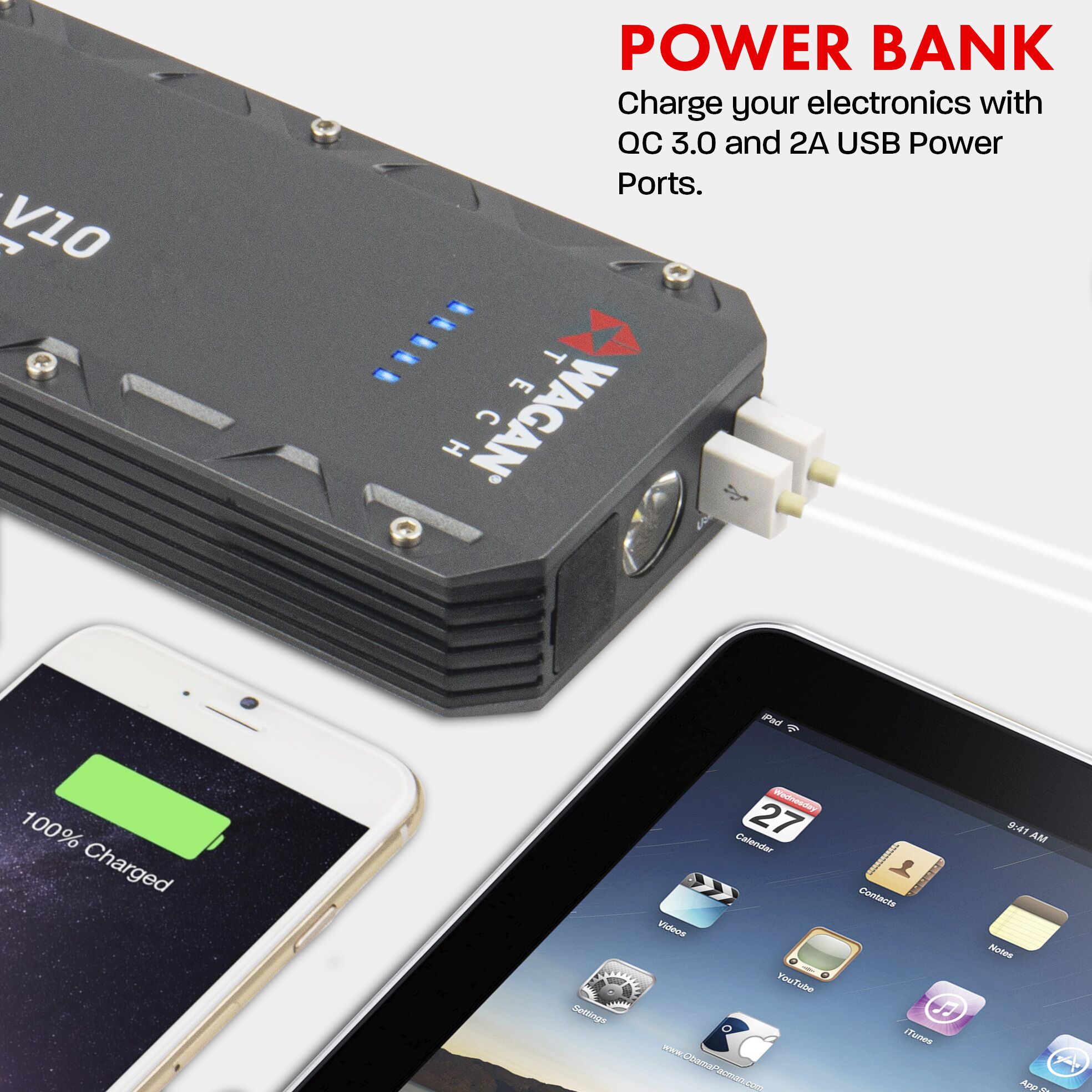 Wagan iOnBoost V10 Torque Jump Starter