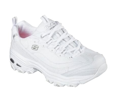 Women's D'Lites - Fresh Start Shoes in White/Silver - 11M