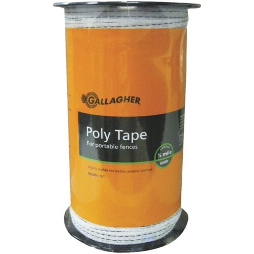 1/2" Electric Fence Poly Tape