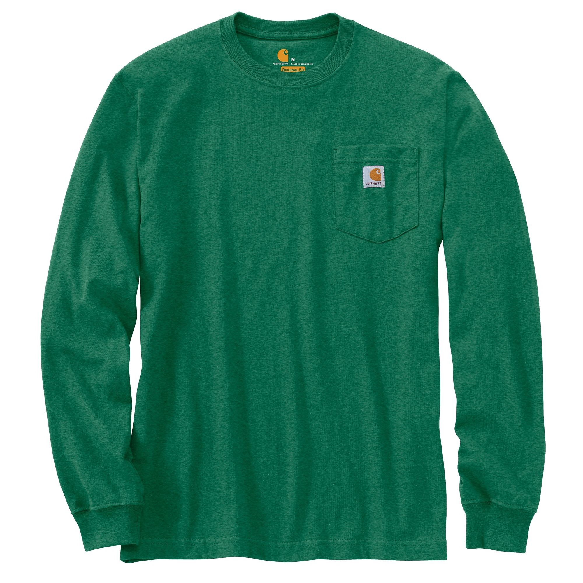 Men's Loose Fit Heavyweight Long-Sleeve Pocket T-Shirt