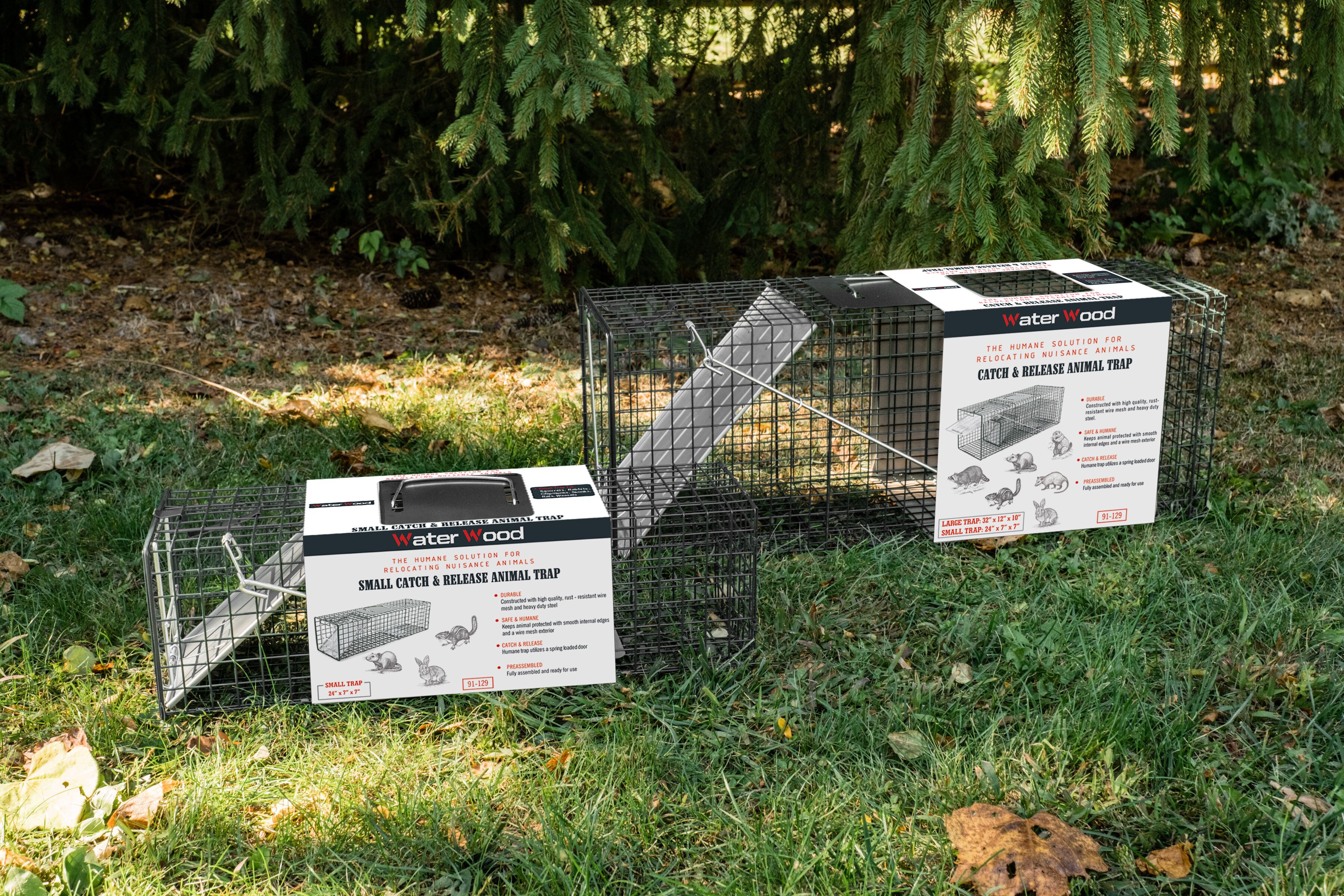 Live Value 2-Pack Raccoon/Rabbit Traps