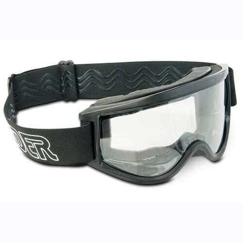 Adult Over the Glasses Motorcycle & Snowmobile MX Offroad Goggles in Black