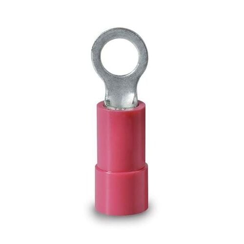#10 Stud 22-18 AWG PVC Ring Terminal