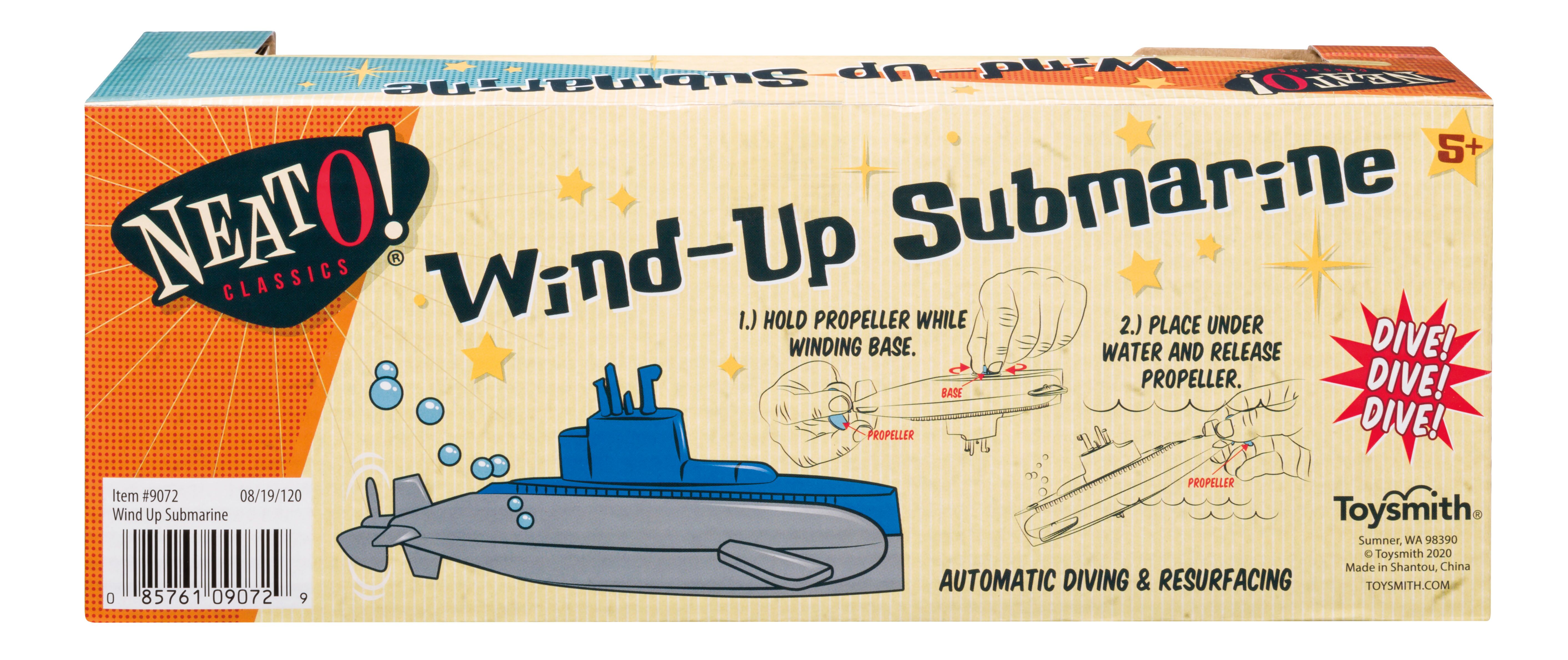 Toysmith Wind Up Submarine